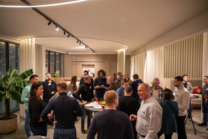 Netwerk evenement bouw